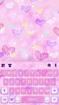 Doodle Hearts SMS android App screenshot 0